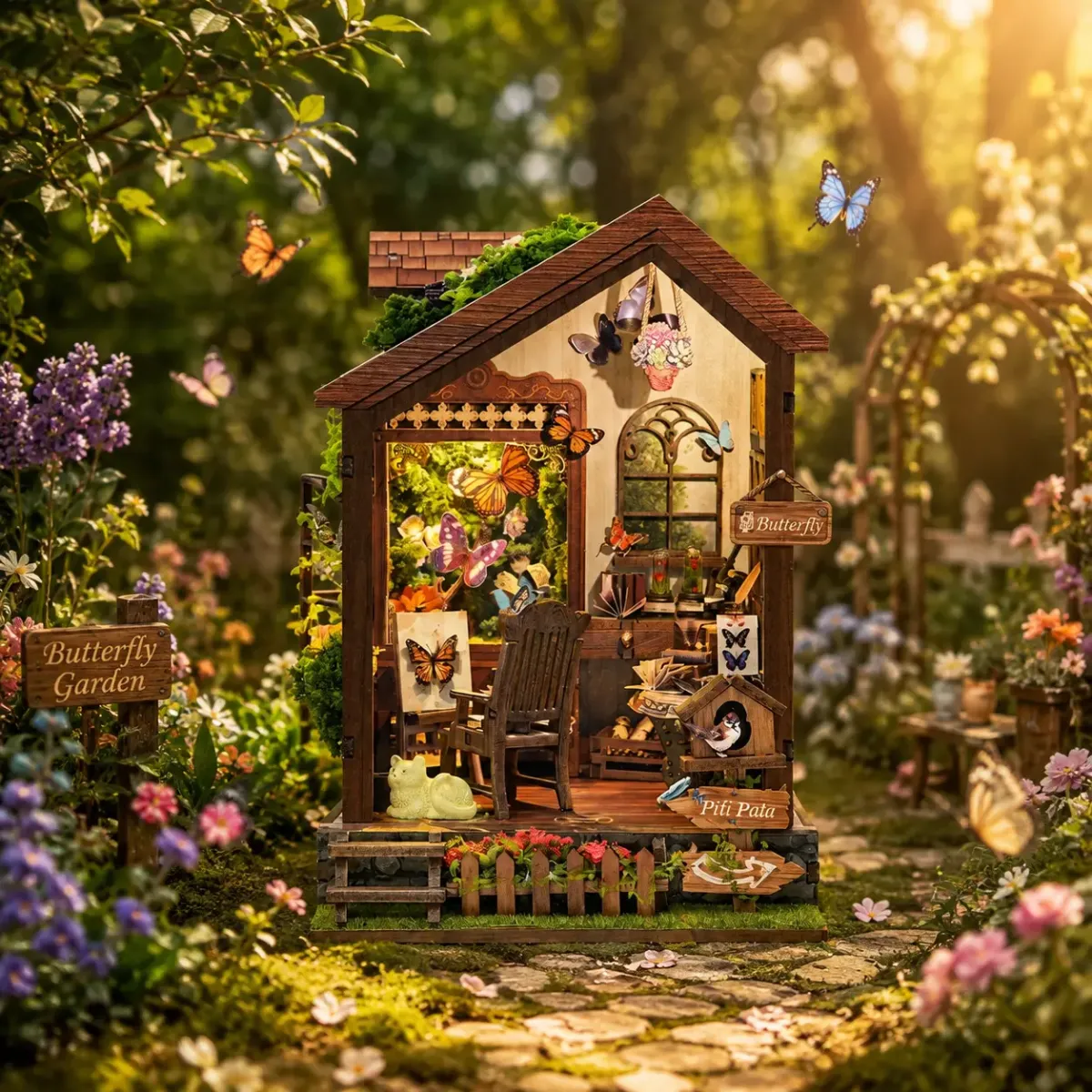 A Butterfly Lover’s Garden Retreat