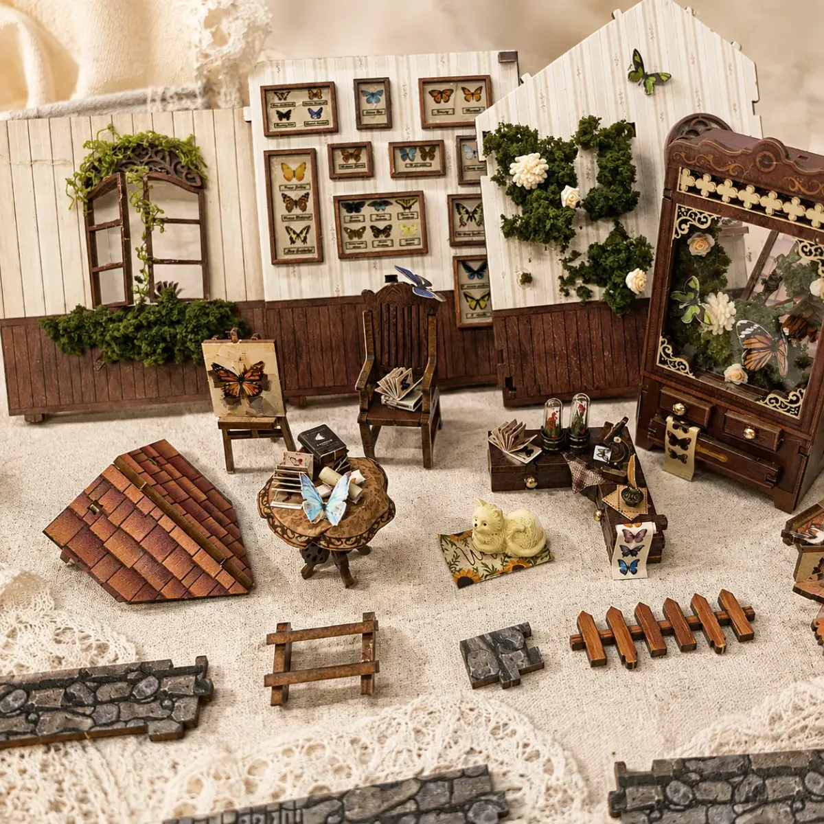Nature-Inspired Miniature Details