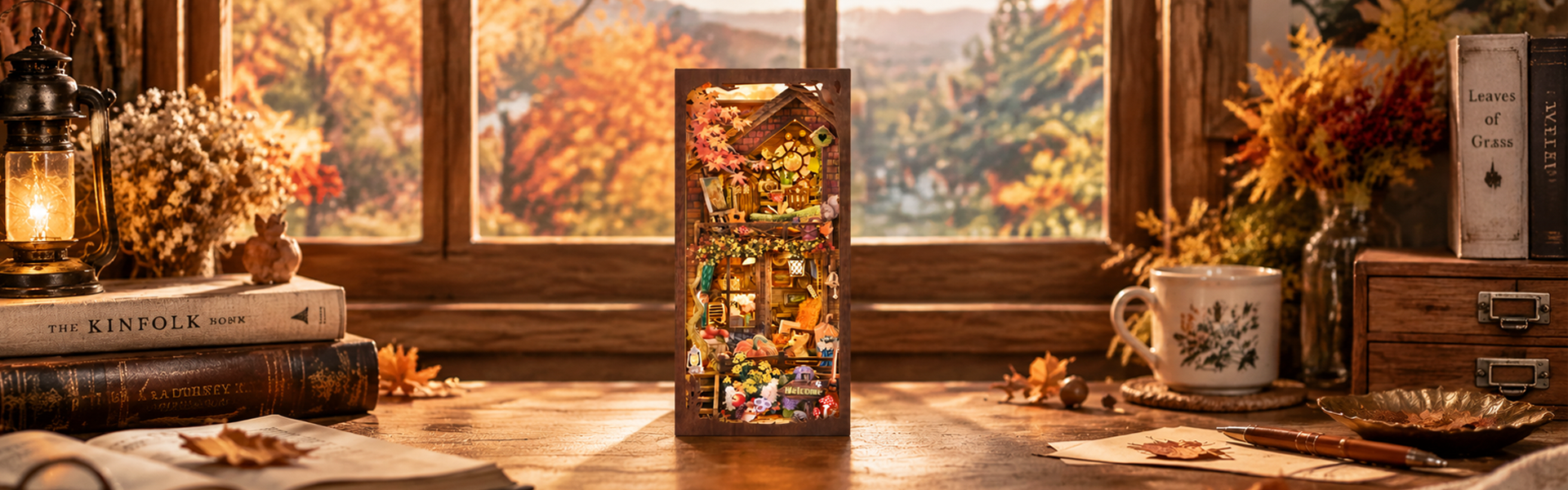 Where Autumn Glows at Twilight