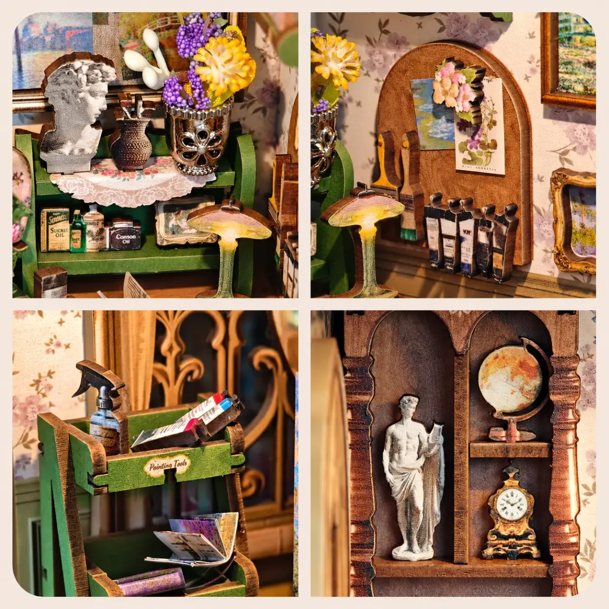 Richly Detailed Artist’s Studio