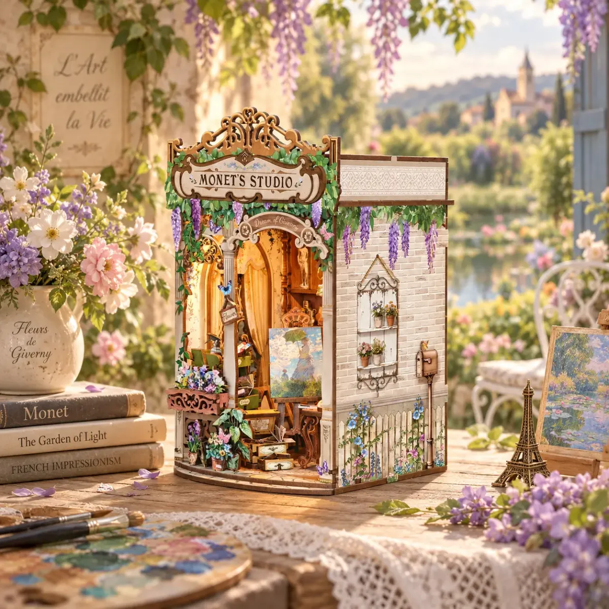 Monet-Inspired Impressionist Studio