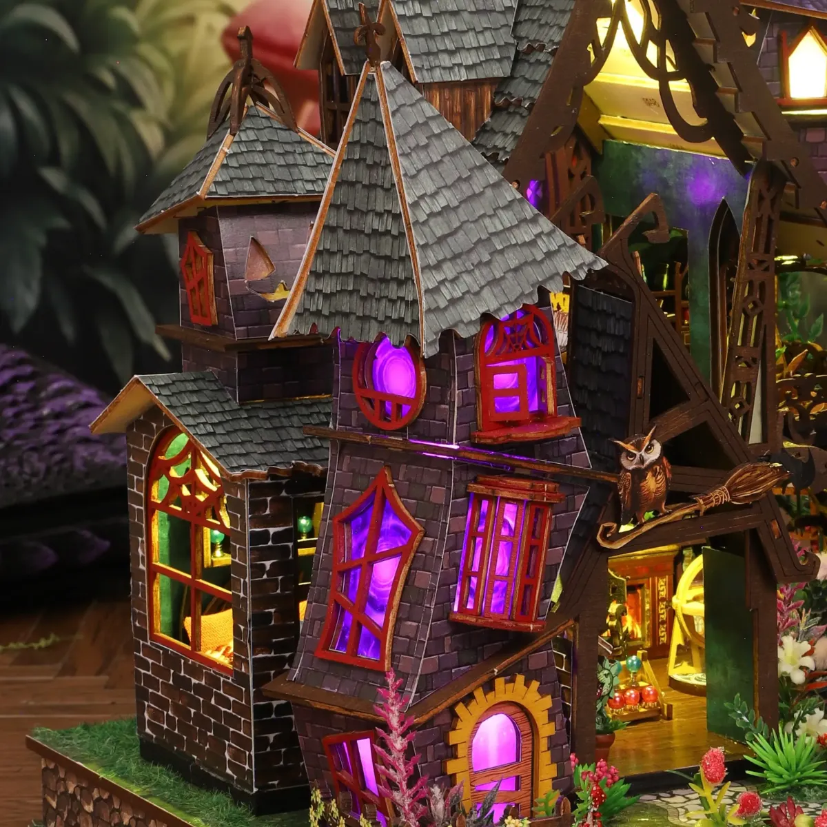 Whimsical Crooked Castle Design