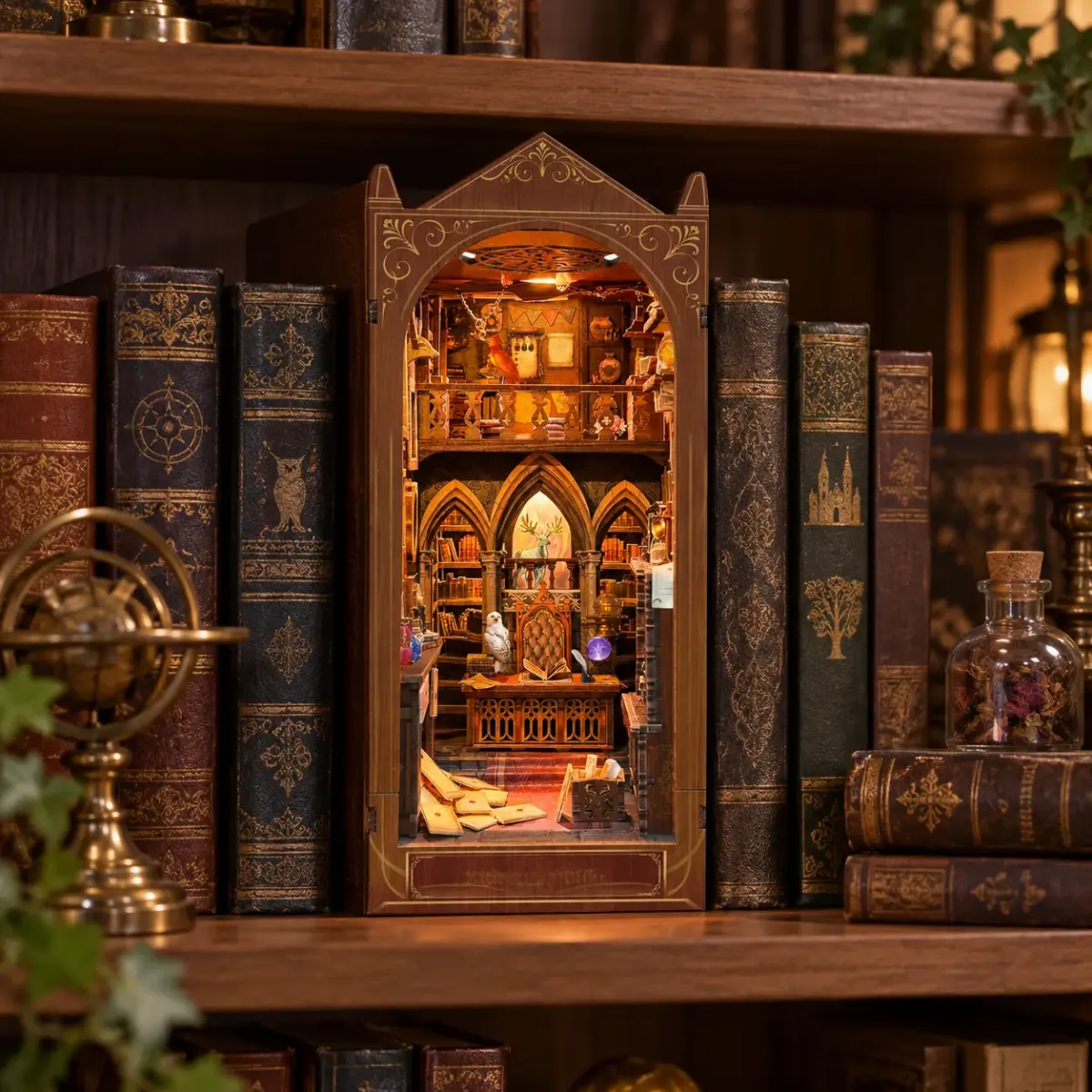 Wizard’s Magical Study Scene