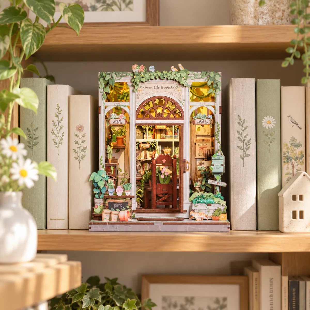 Botanical Bookstore Retreat