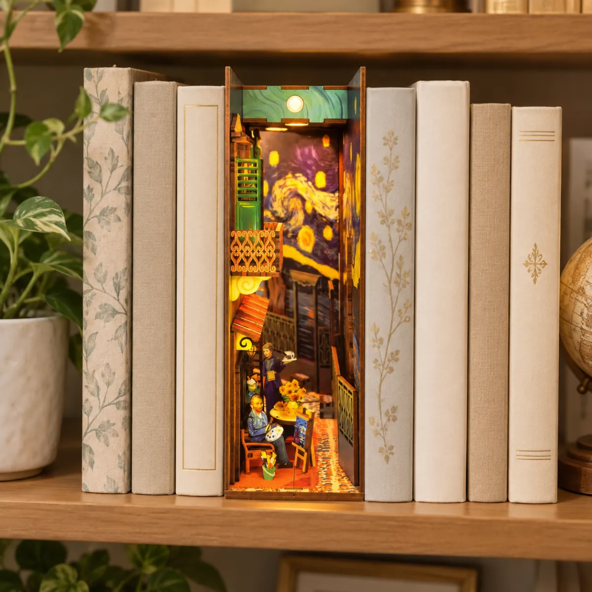 Eye-Catching Bookshelf Display