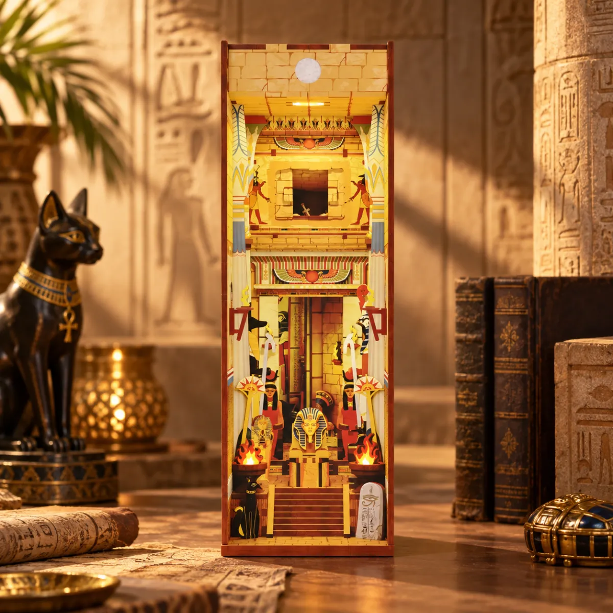 Ancient Egyptian Temple Scene
