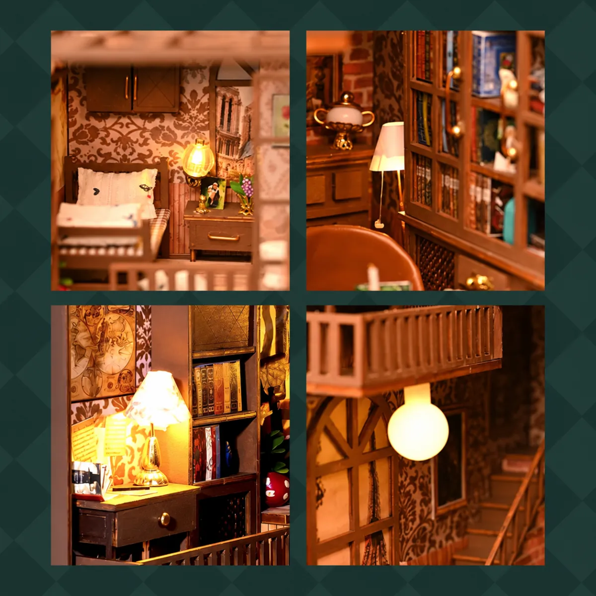 Touch-Activated Warm Lighting