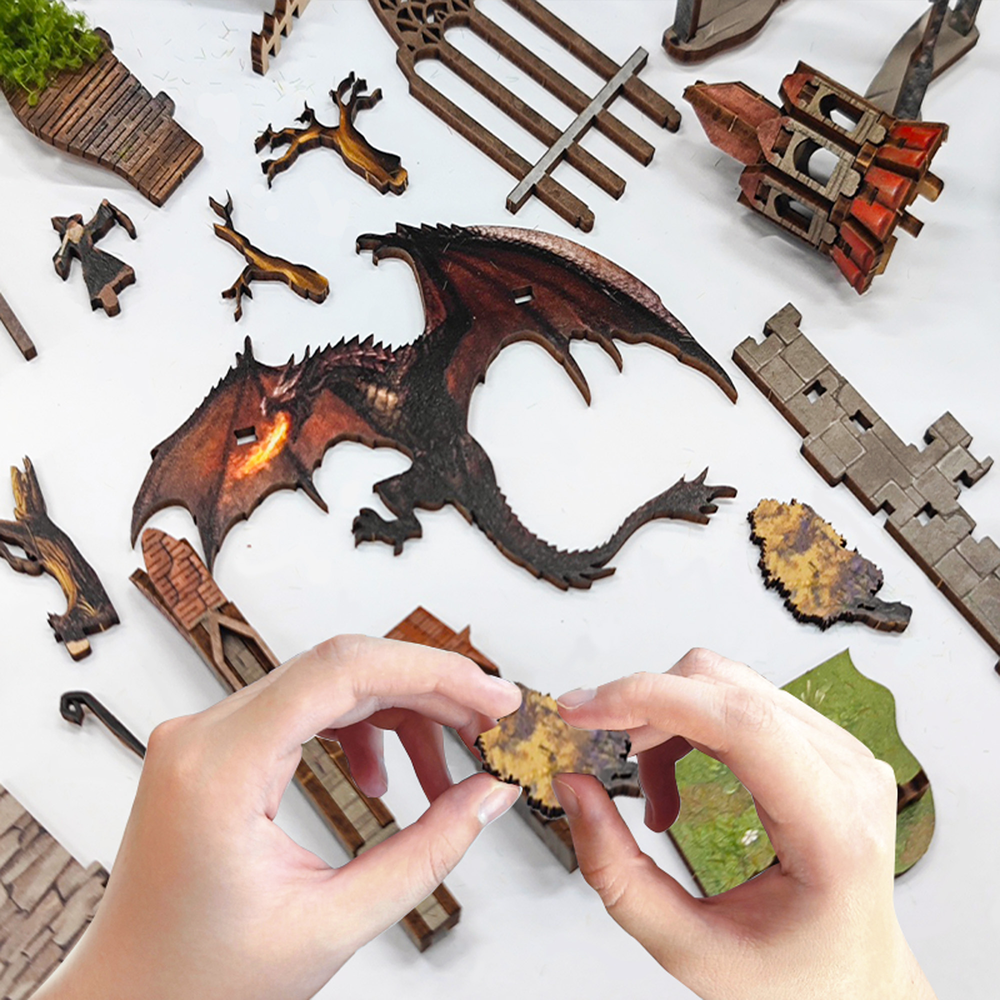 L.O.T.R | Spirit Valley of the Magic Ring DIY Book Nook Kit-Book Nook World
