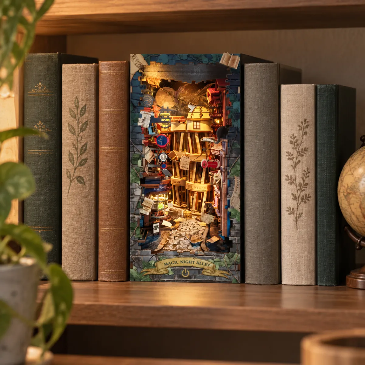 Enchanting Bookshelf Display