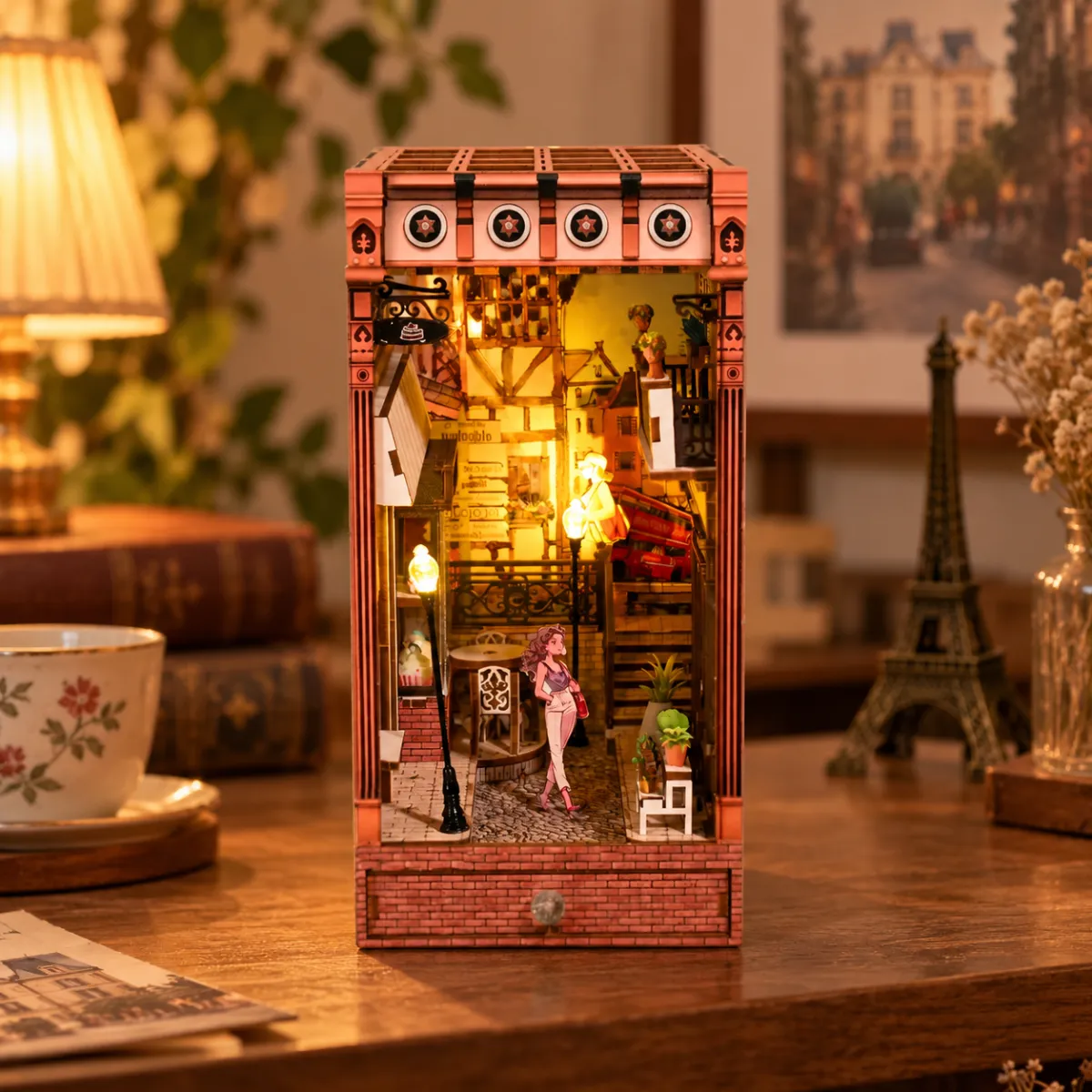 Charming European Street Corner
