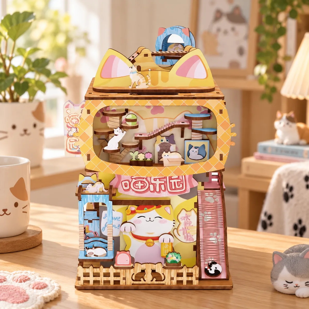 Een kattencafé vol persoonlijkheid