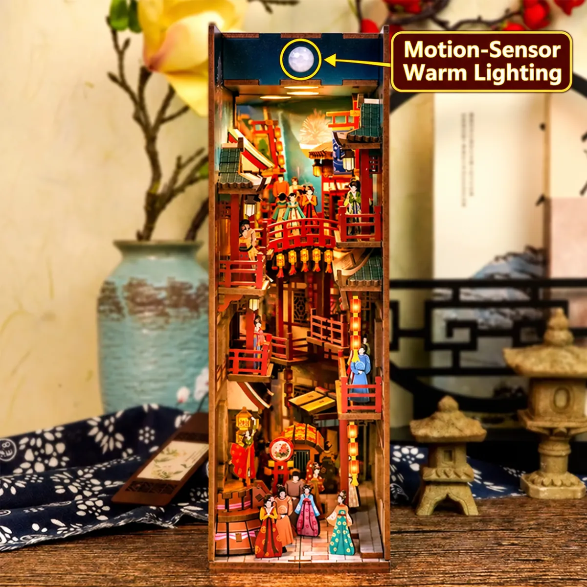 Motion-Sensor Warm Lighting