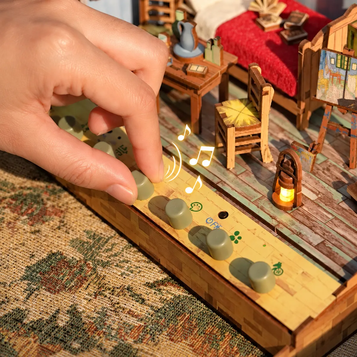 Hand-Cranked Music Box