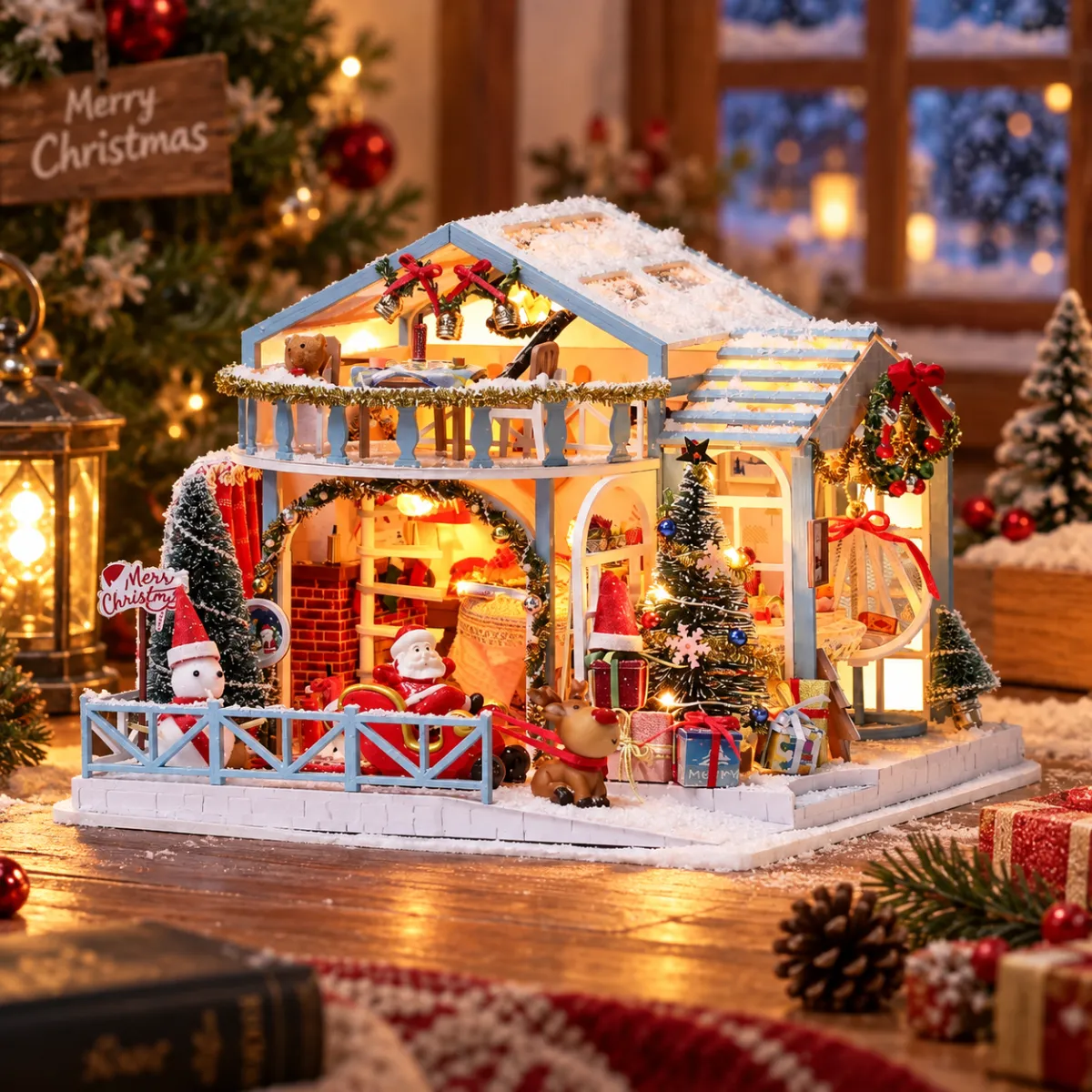 A Cozy Christmas Home Full of Cheer