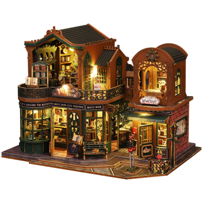 Twilight Book City DIY Miniature Kit-Book Nook World