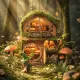 Green Vine Cottage DIY Book Nook Kit