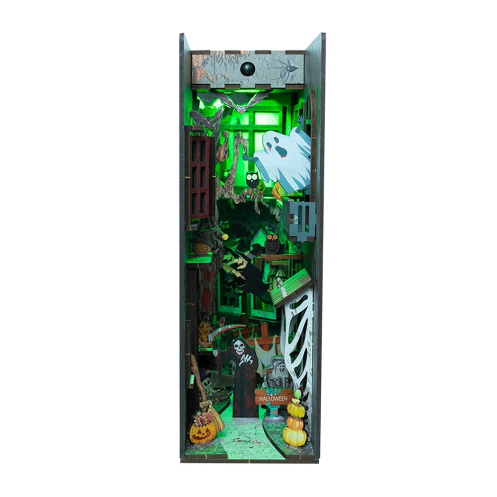 Spooky Alley DIY Book Nook Kit | Halloween Edition-Book Nook World