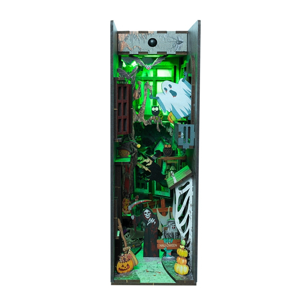 Spooky Alley DIY Book Nook Kit | Halloween Edition-Book Nook World