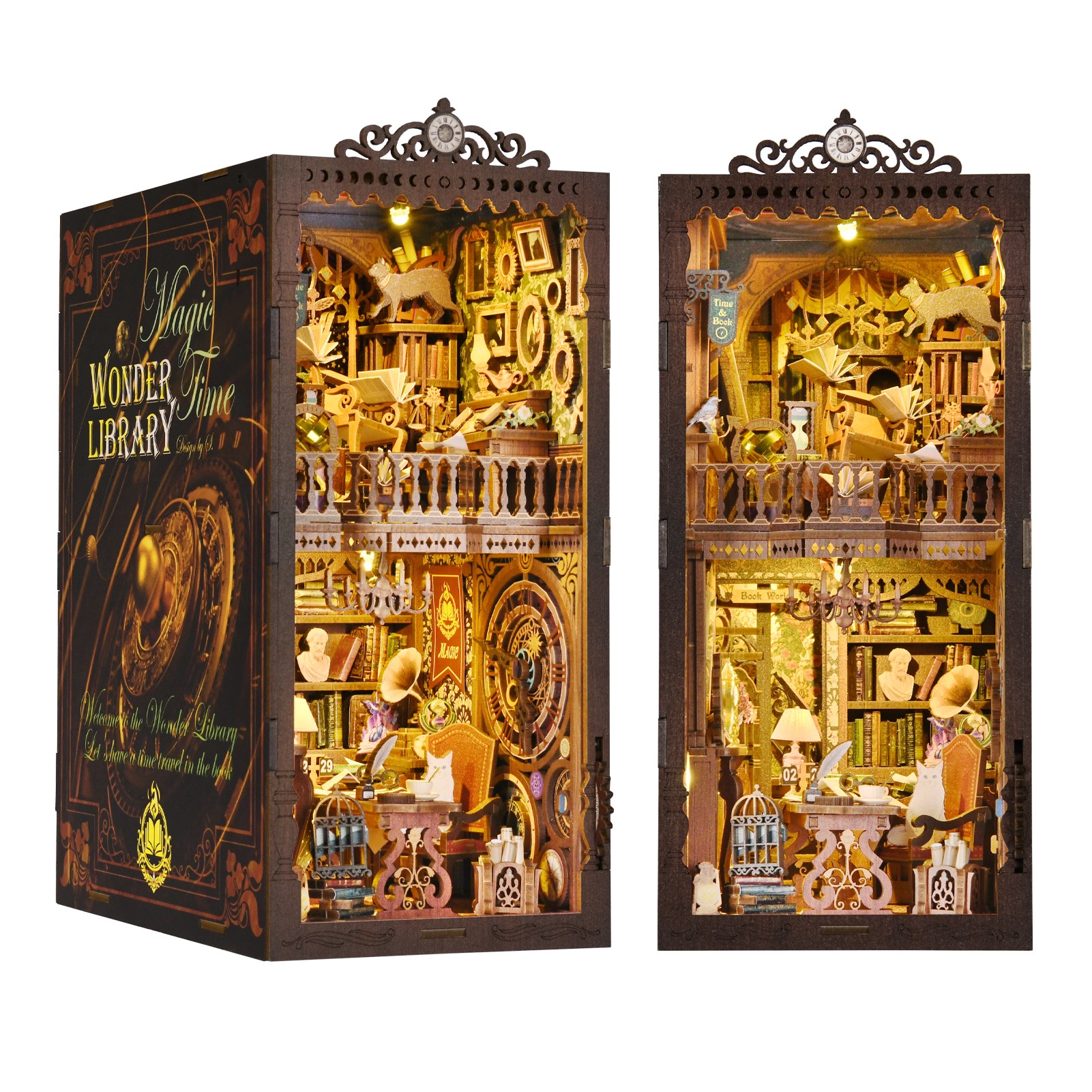 Wonder Library DIY Book Nook Kit-Book Nook World