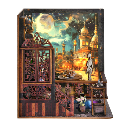 Mystic Chamber DIY Book Nook Kit-Book Nook World