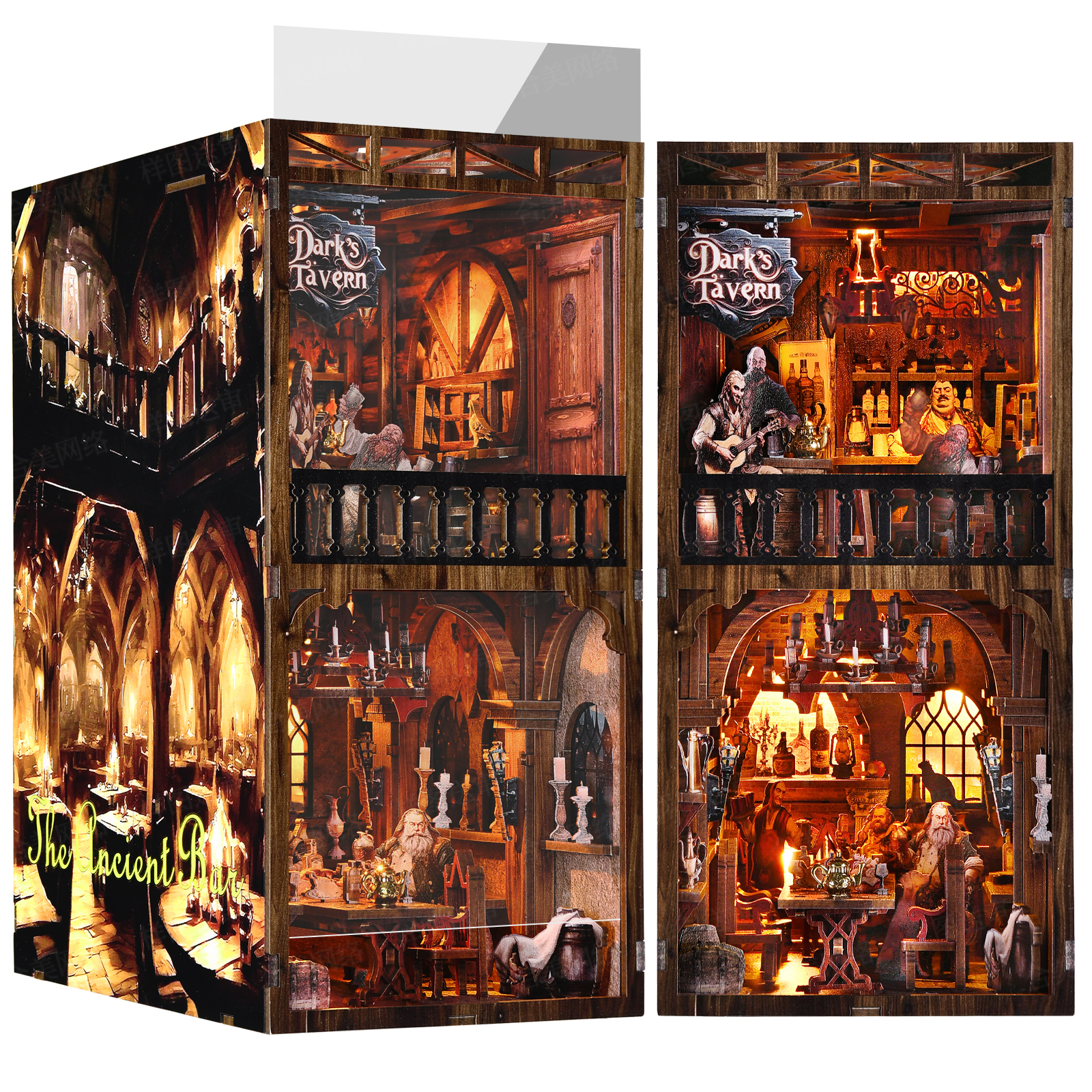 The Ancient Bar DIY Book Nook Kit-Book Nook World