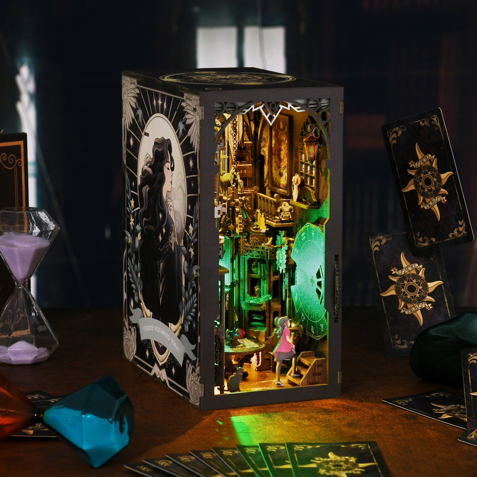 Tarot Divination Society DIY Book Nook Kit-Book Nook World
