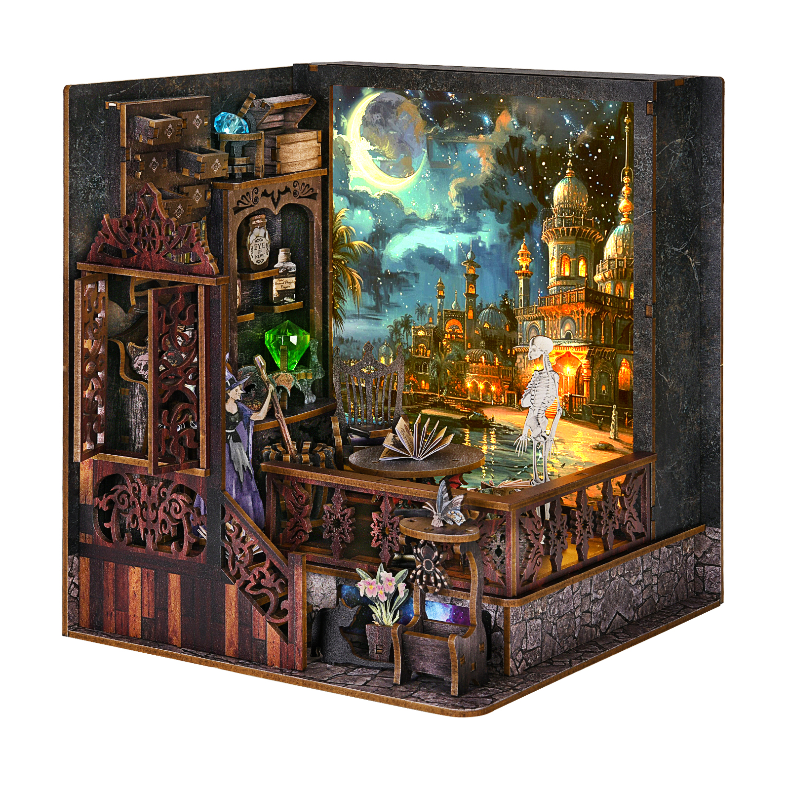 Mystic Chamber DIY Book Nook Kit-Book Nook World