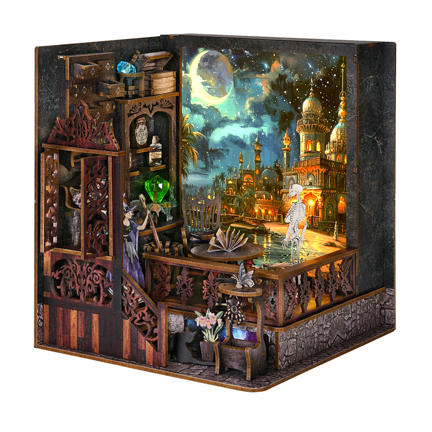 Mystic Chamber DIY Book Nook Kit-Book Nook World
