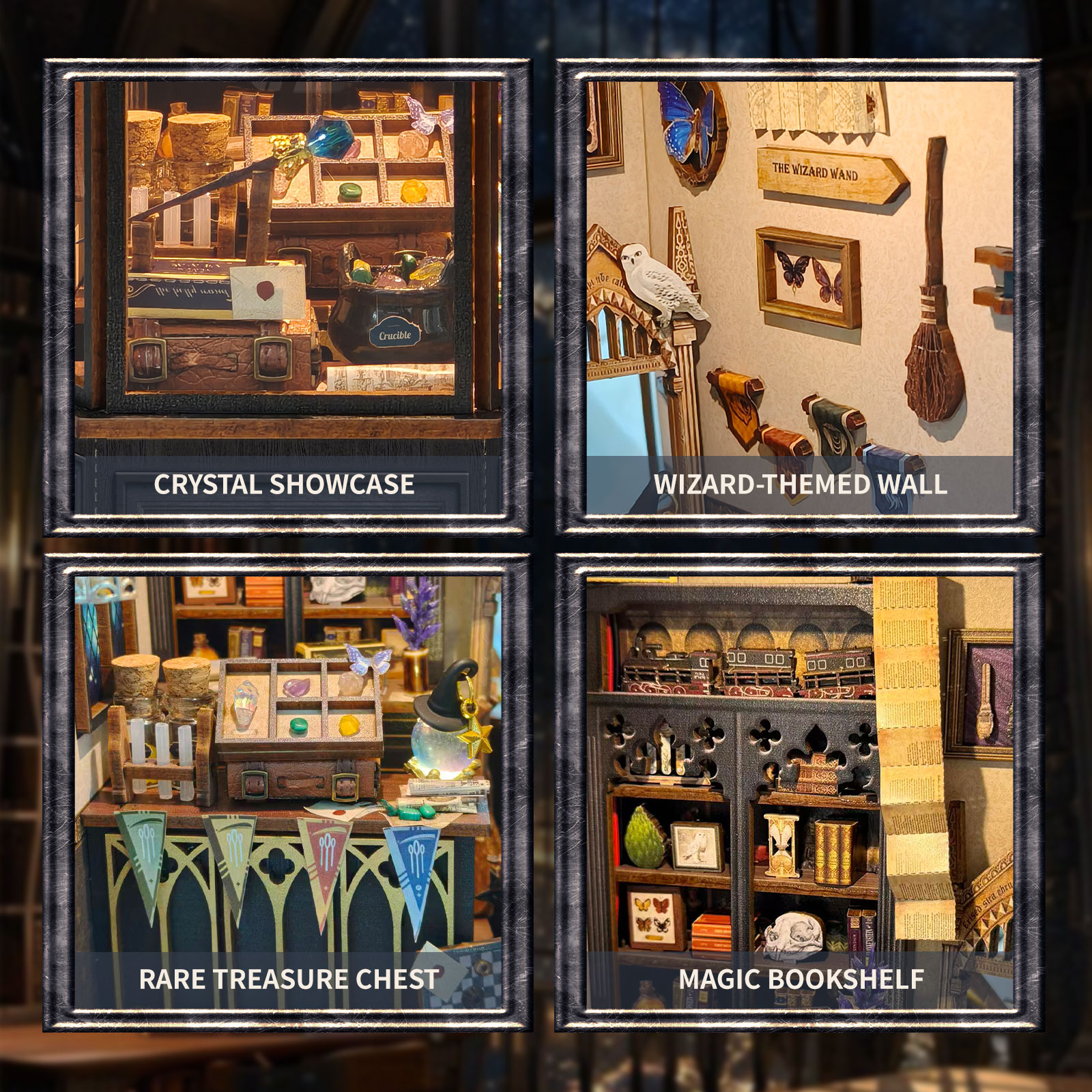 Magic Oddities Store DIY Book Nook Kit