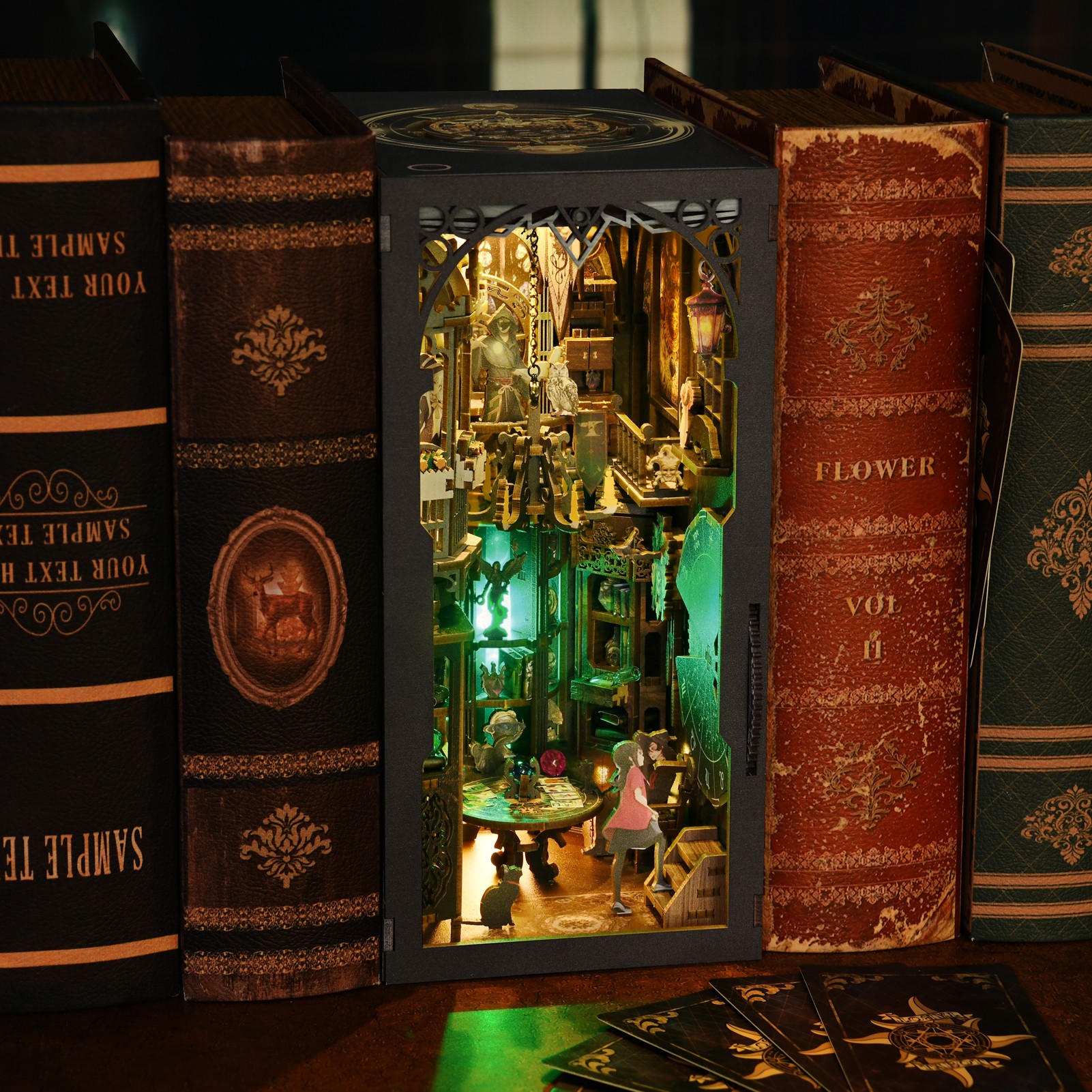 Tarot Divination Society DIY Book Nook Kit-Book Nook World