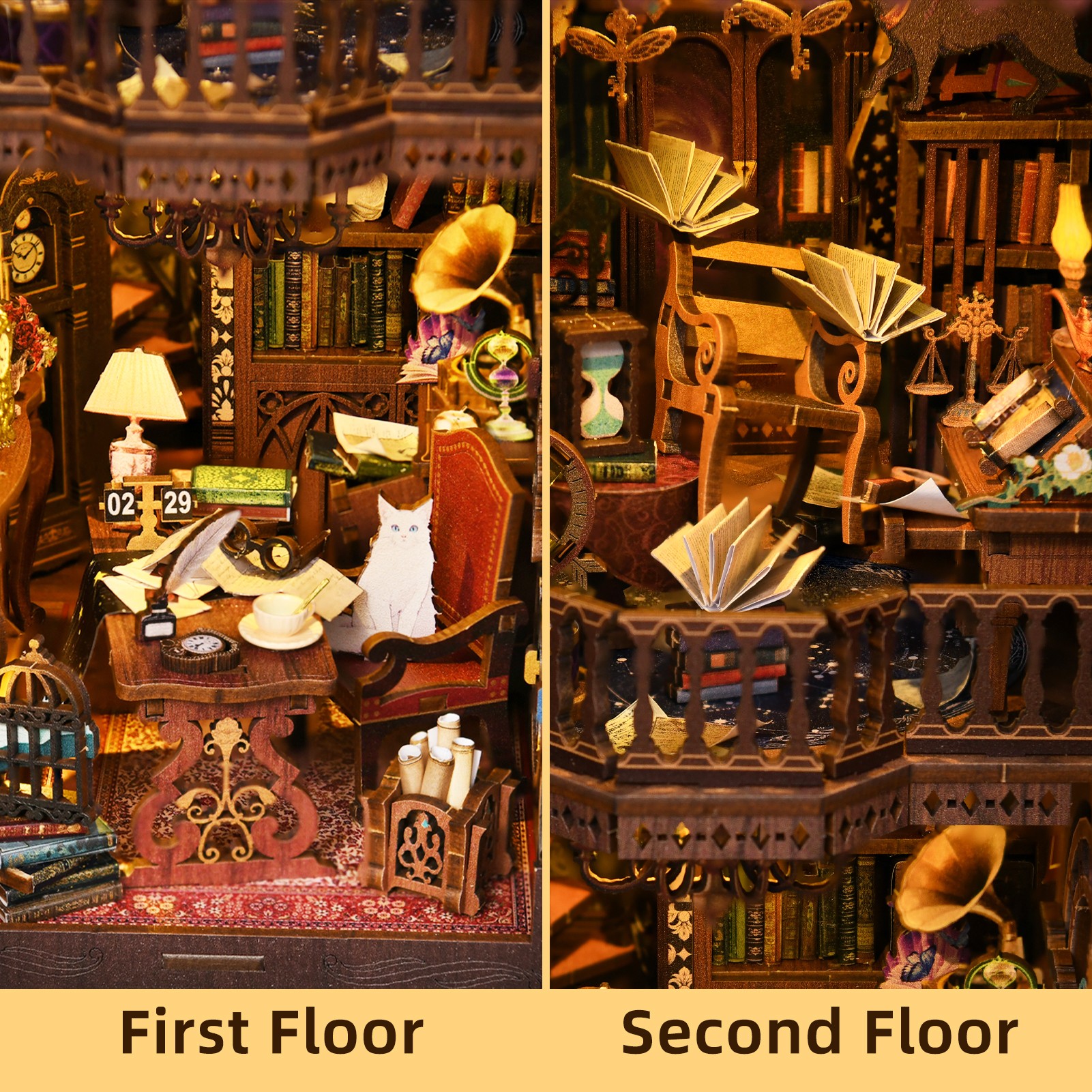 Wonder Library DIY Book Nook Kit-Book Nook World