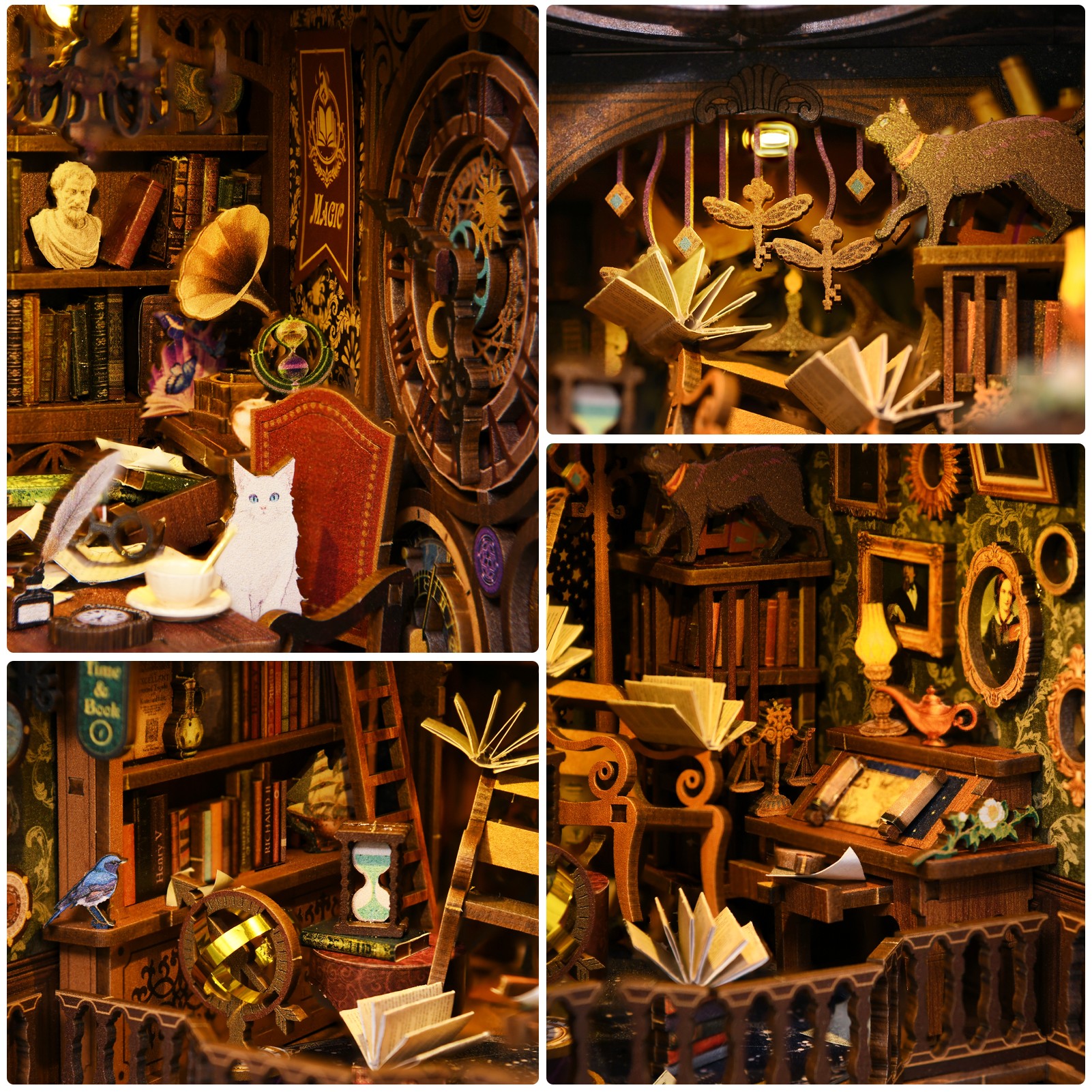 Wonder Library DIY Book Nook Kit-Book Nook World