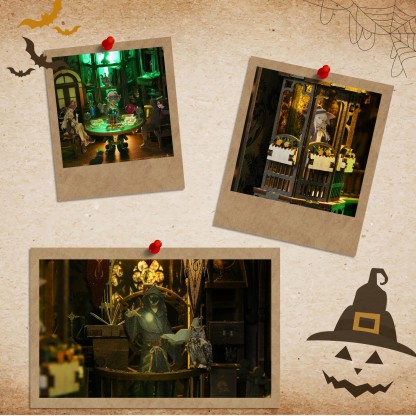Tarot Divination Society DIY Book Nook Kit-Book Nook World