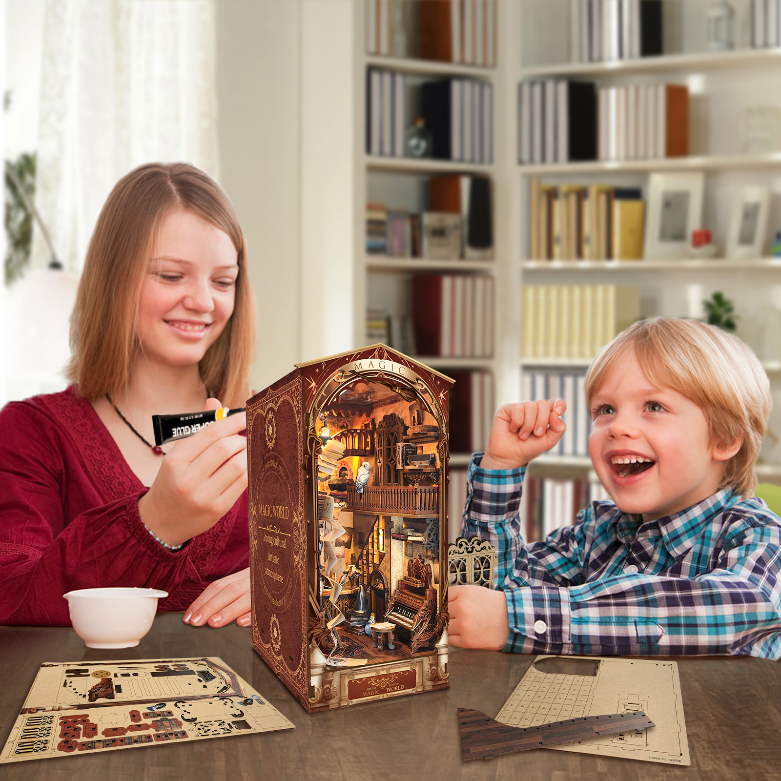 Magic World DIY Book Nook Kit-Book Nook World