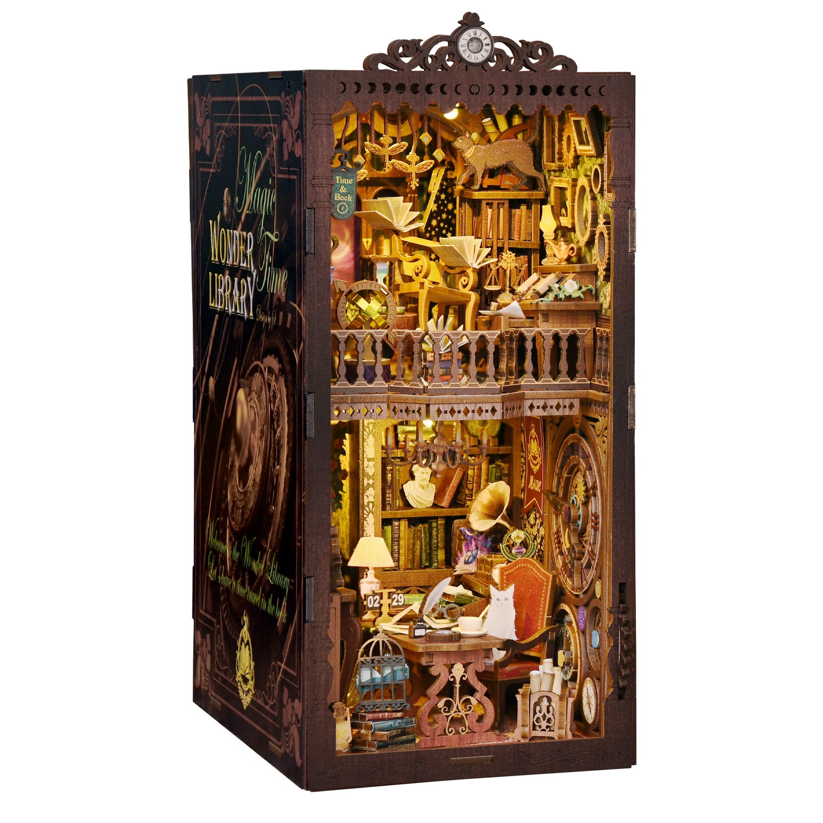Wonder Library DIY Book Nook Kit-Book Nook World