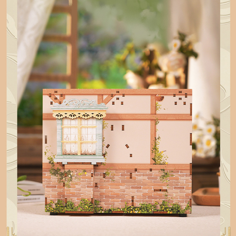 Country Lifestyle DIY Dynamic Music & Dynamic Scene Dollhouse-Book Nook World