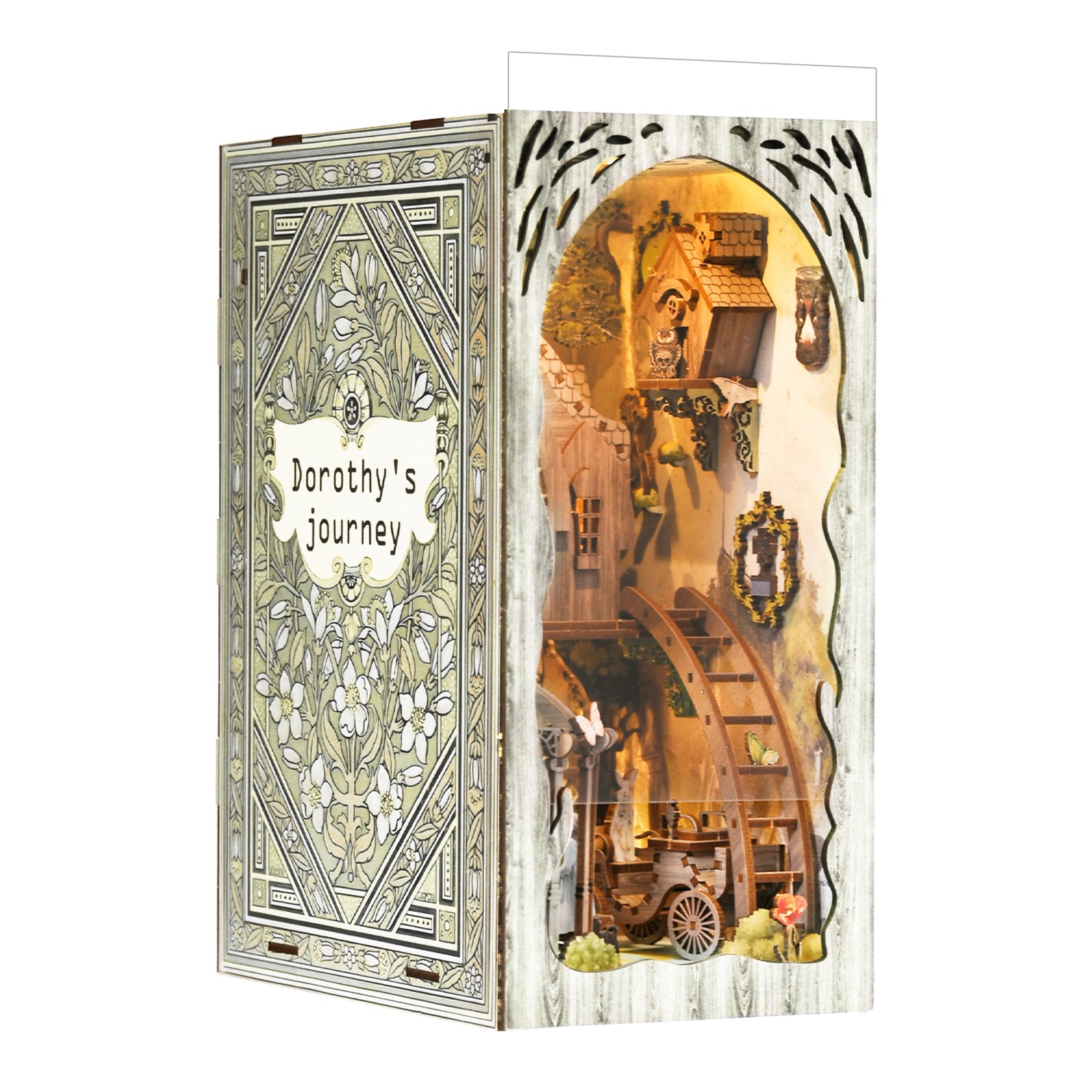 Dorothy's Journey DIY Book Nook Kit-Book Nook World