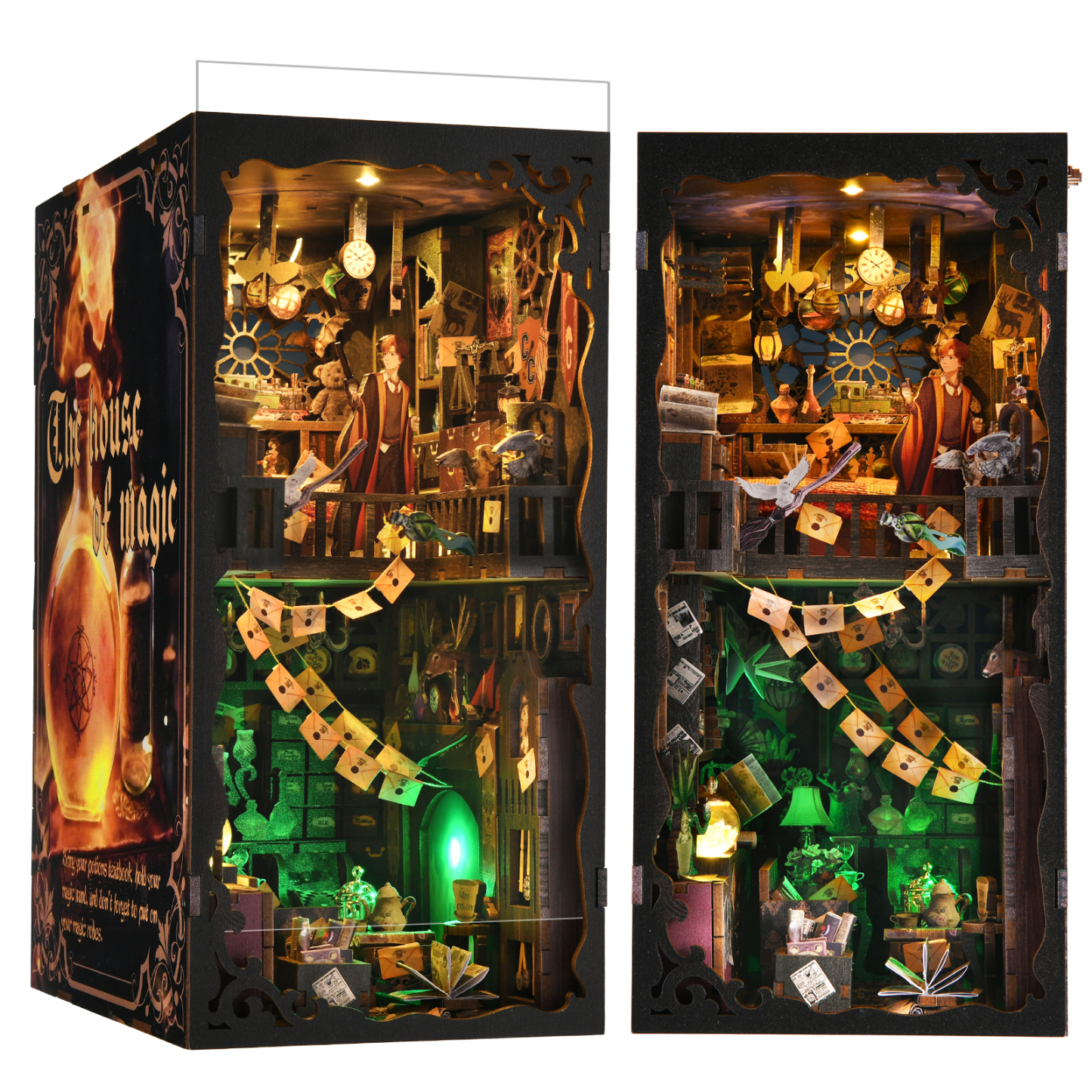 The House of Magic DIY Book Nook Kit-Book Nook World