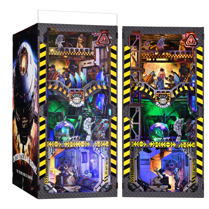 Interstellar Home: The Future Home of Mankind DIY Book Nook Kit-Book Nook World
