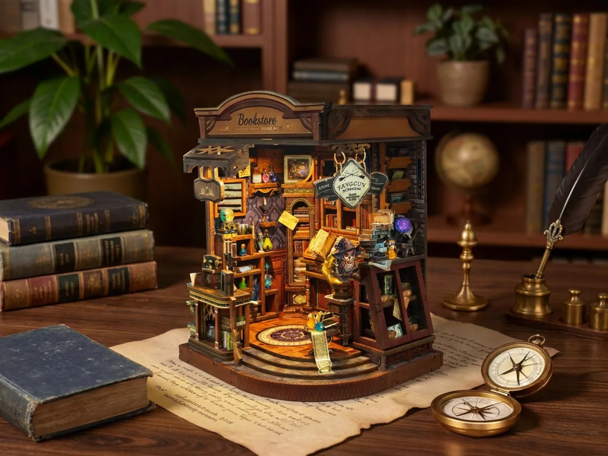 An Enchanting Vintage Bookstore