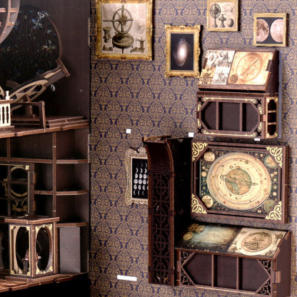 Astronomy Museum DIY Book Nook Kit-Book Nook World