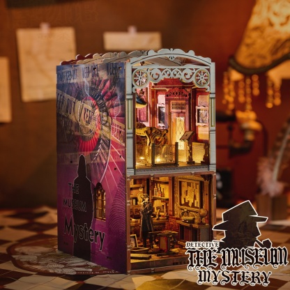 Detective Series - The Museum Mystery DIY Book Nook Kit-Book Nook World