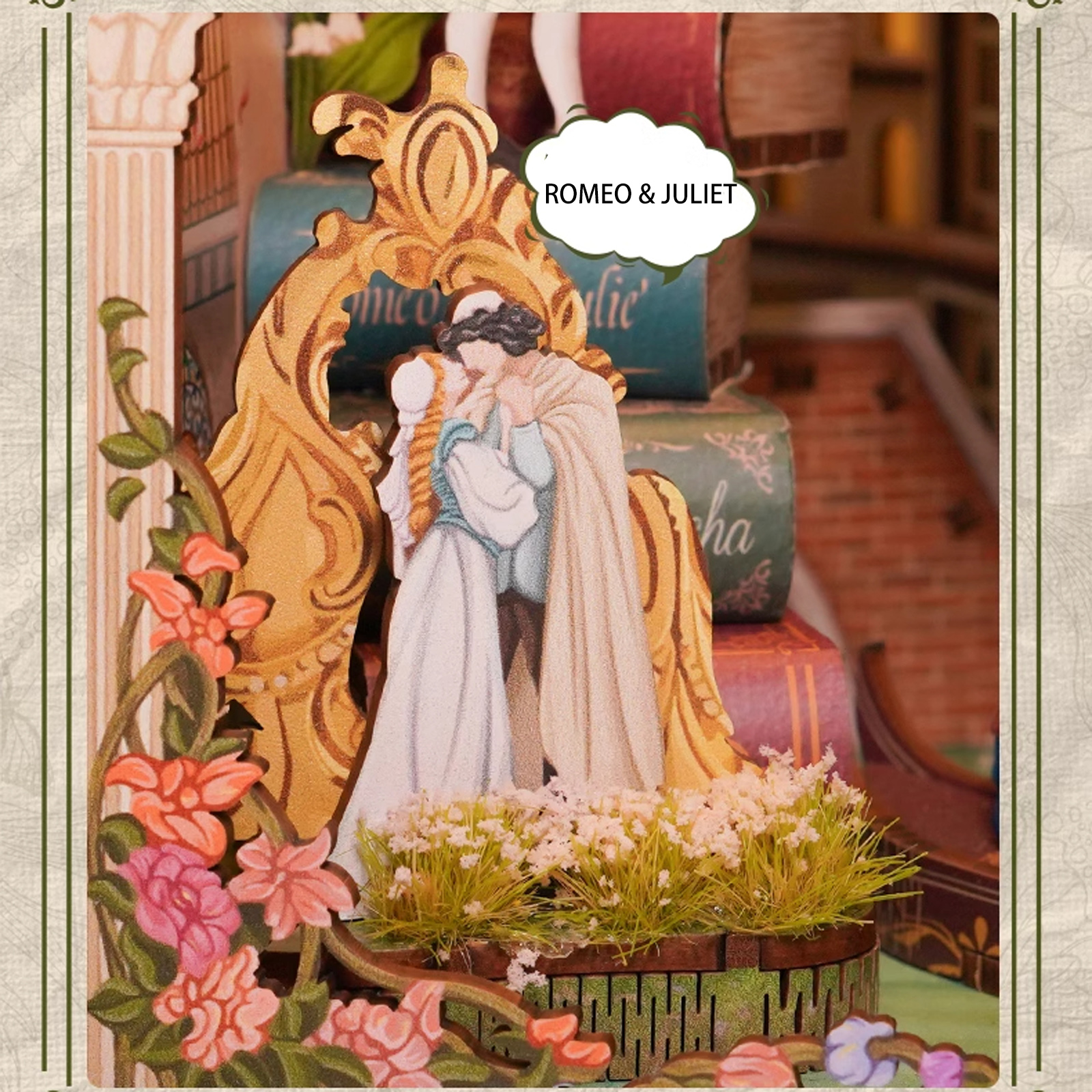 Shakespeare’s Verse DIY Book Nook Kit-Book Nook World