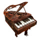 3D Piano Model Kit|Mechanical 3D Wooden Puzzle Kit-Book Nook World