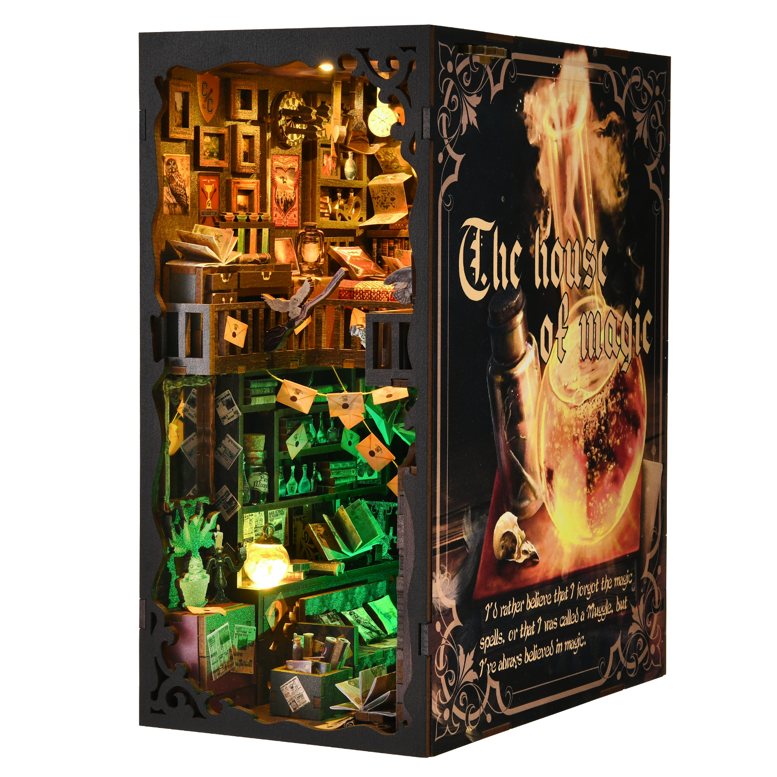 The House of Magic DIY Book Nook Kit-Book Nook World