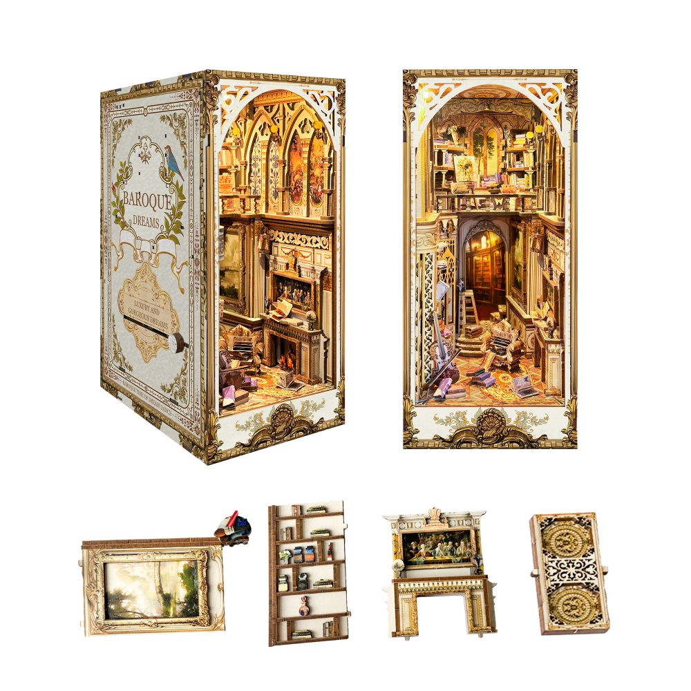 Gorgeous Manor DIY Book Nook Kit-Book Nook World