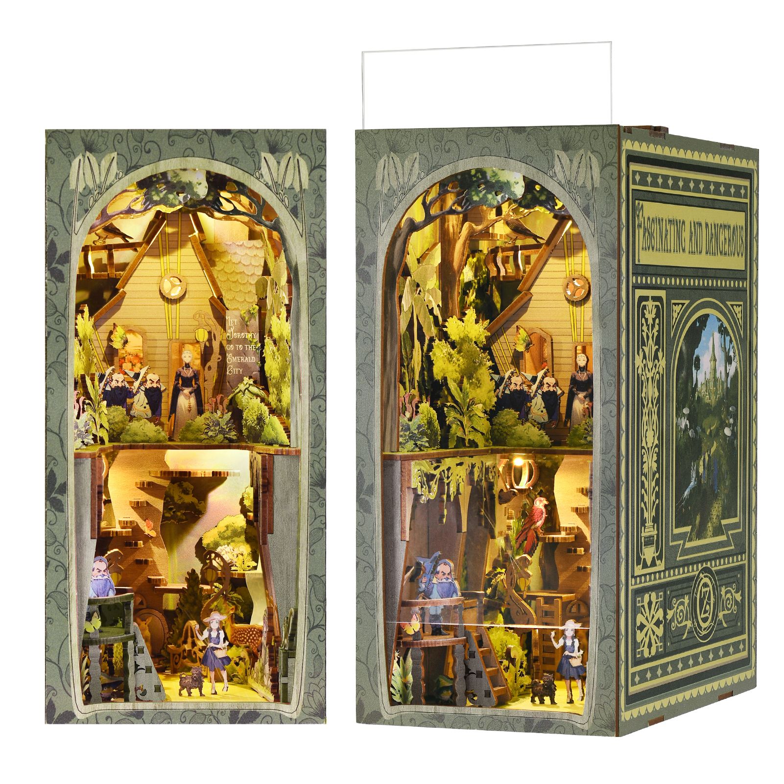 The Wizard of Oz DIY Book Nook Kit-Book Nook World