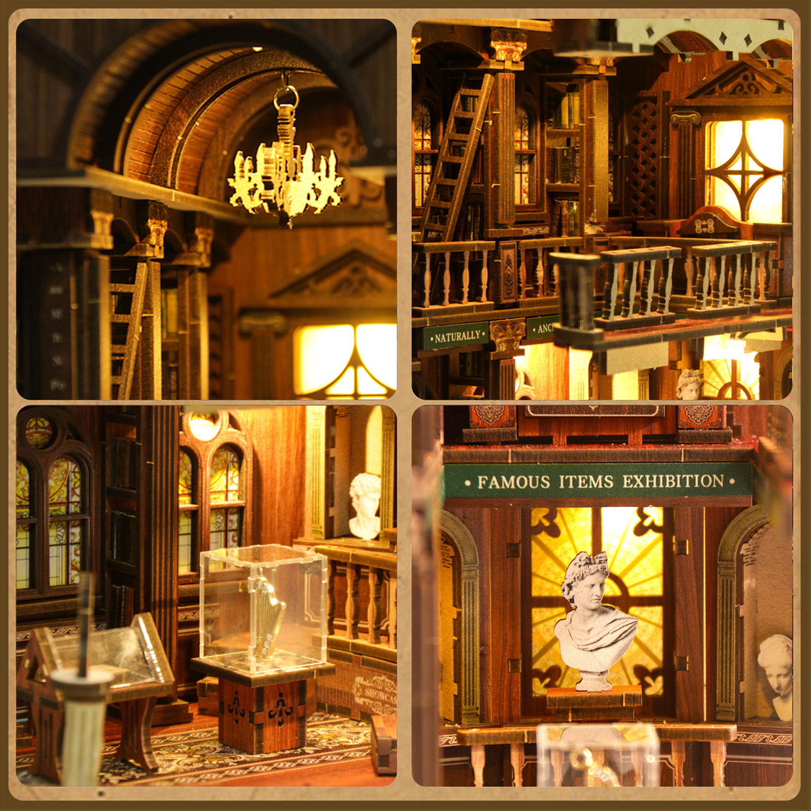 The Philosophical Library DIY Book Nook Kit-Book Nook World