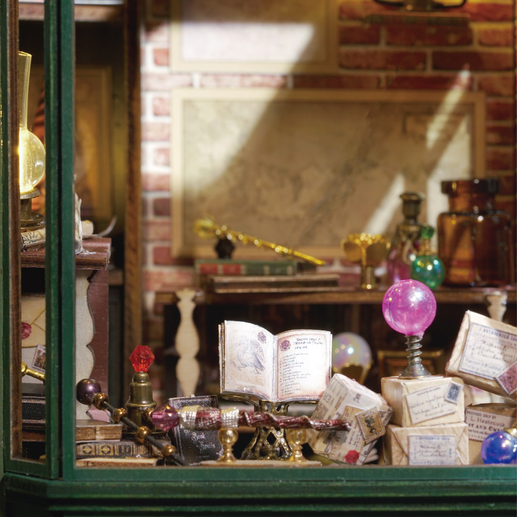 Magic House DIY Wooden Miniature House Kit-Book Nook World