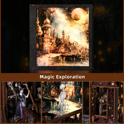 Mystic Chamber DIY Book Nook Kit-Book Nook World